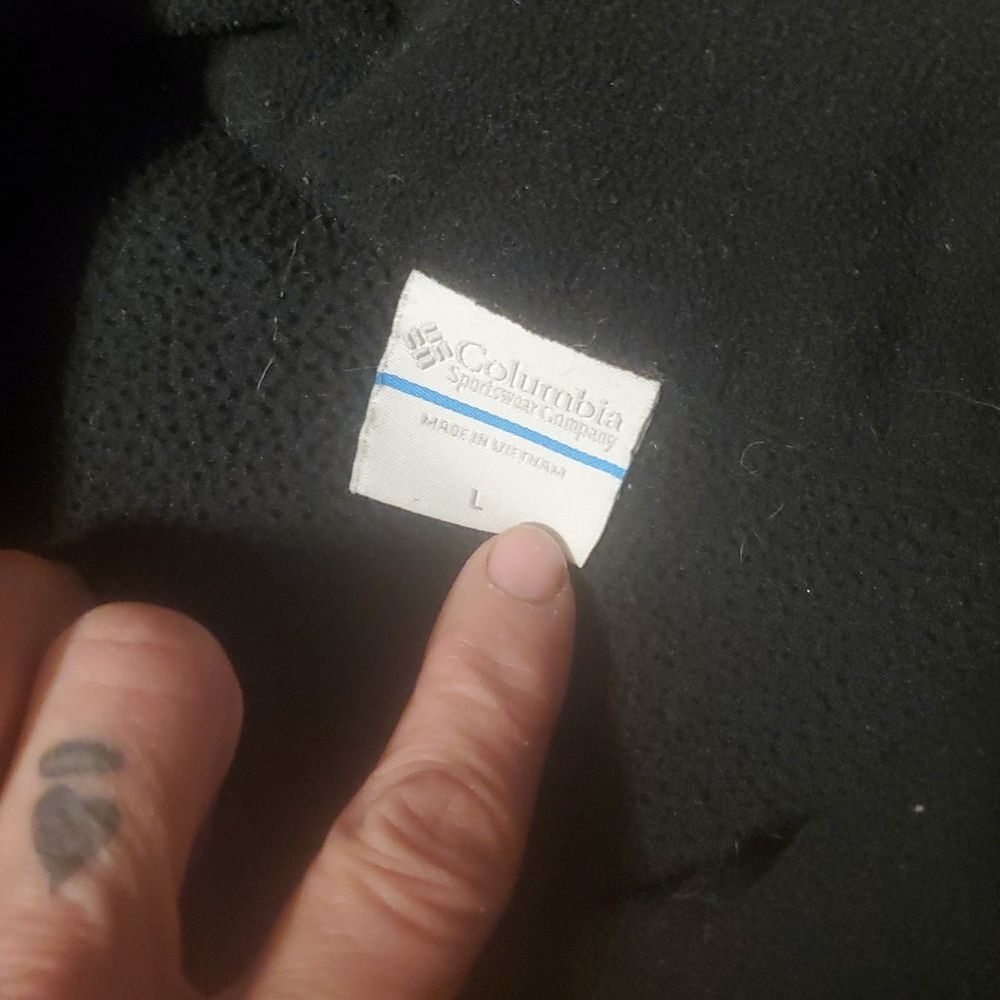 Columbia Iowa Hawkeyes black fleece full-zip jacket - Picture 4 of 6